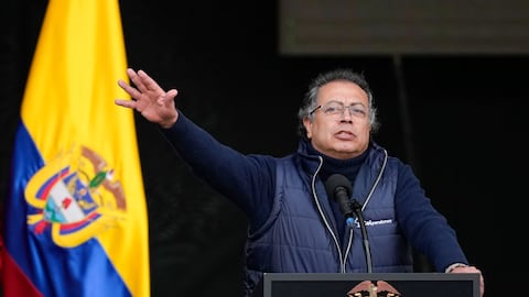 El presidente de Colombia, Gustavo Petro.