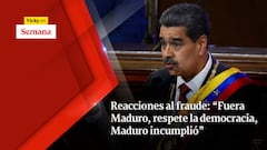 Reacciones al fraude: “Fuera Maduro, respete la democracia, Maduro incumplió”