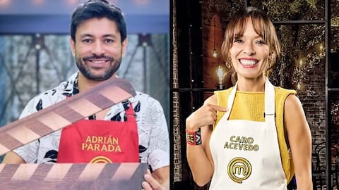Adrián Parada habló de su relación con Carolina Acevedo en MasterChef Celebrity.