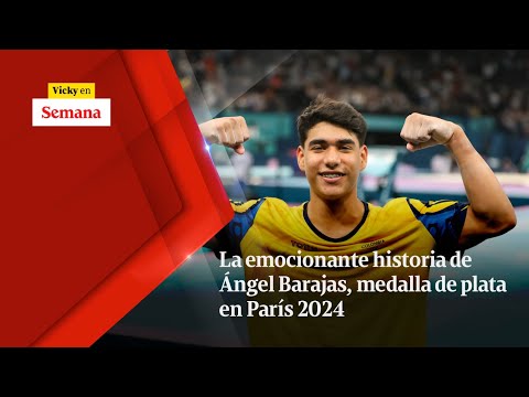 La EMOCIONANTE historia de Ángel Barajas, medalla de plata en París 2024 | Vicky en Semana
