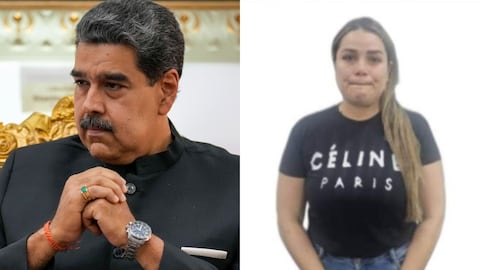 Nicolás Maduro junto a la fiscal capturada en Venezuela