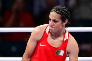 Imane Khelif, boxeadora de origen argelino