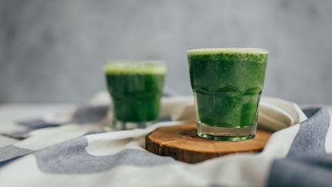 Batido de espinaca