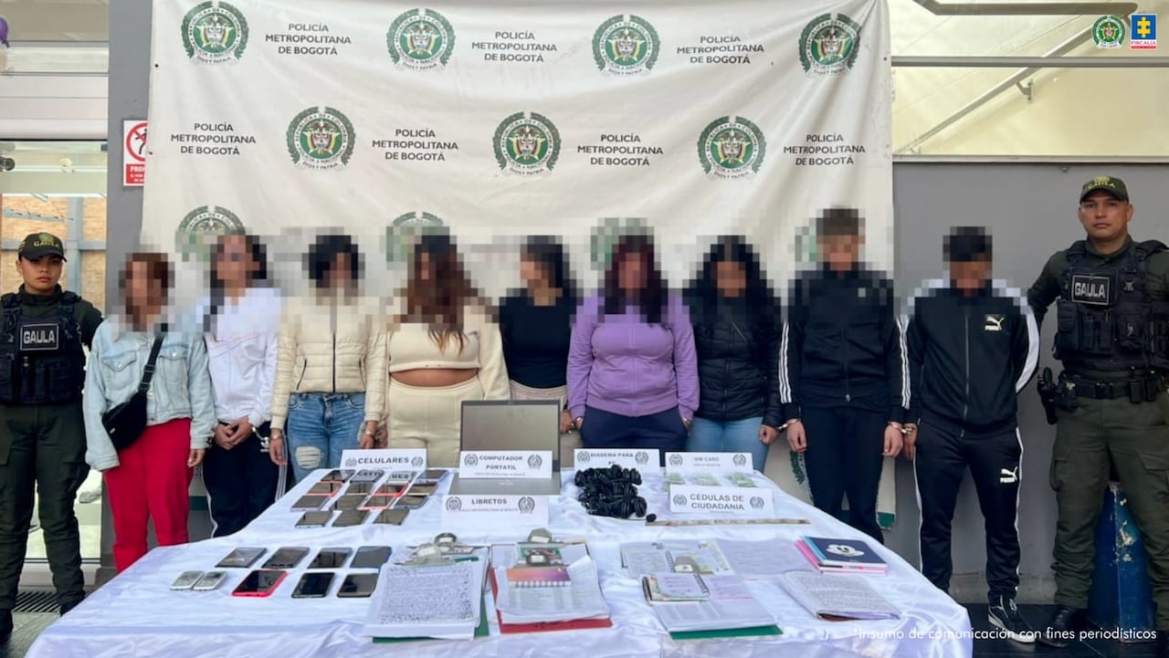 El “call center” de las extorsiones en Bogotá estaba en Bosa