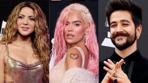 Shakira, Karol G y Camilo lideran las nominaciones para los Grammy Latinos en Sevilla.
