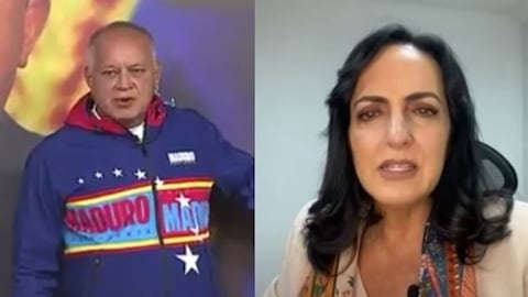 Agarrón entre Diosdado Cabello y María Fernanda Cabal